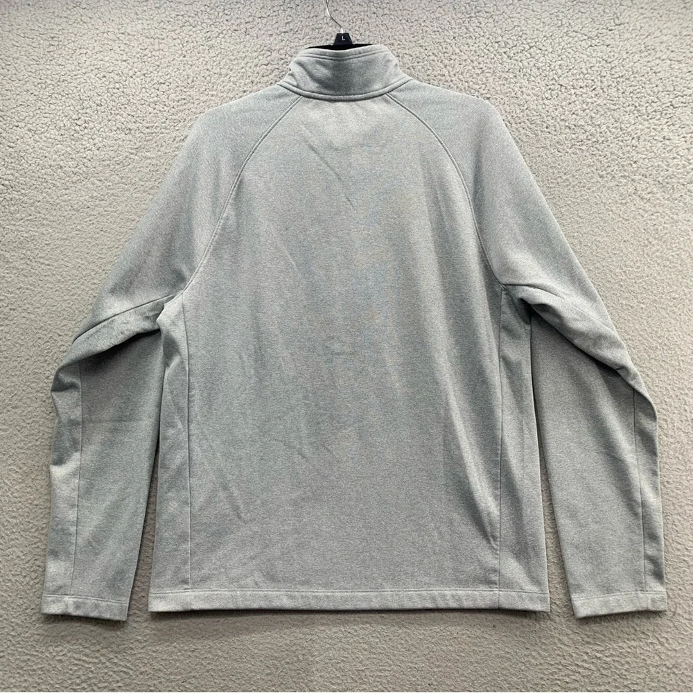 The North Face Canyonlands 1/2 Zip Pullover Shirt Mens Size Large Gray Zip Logo